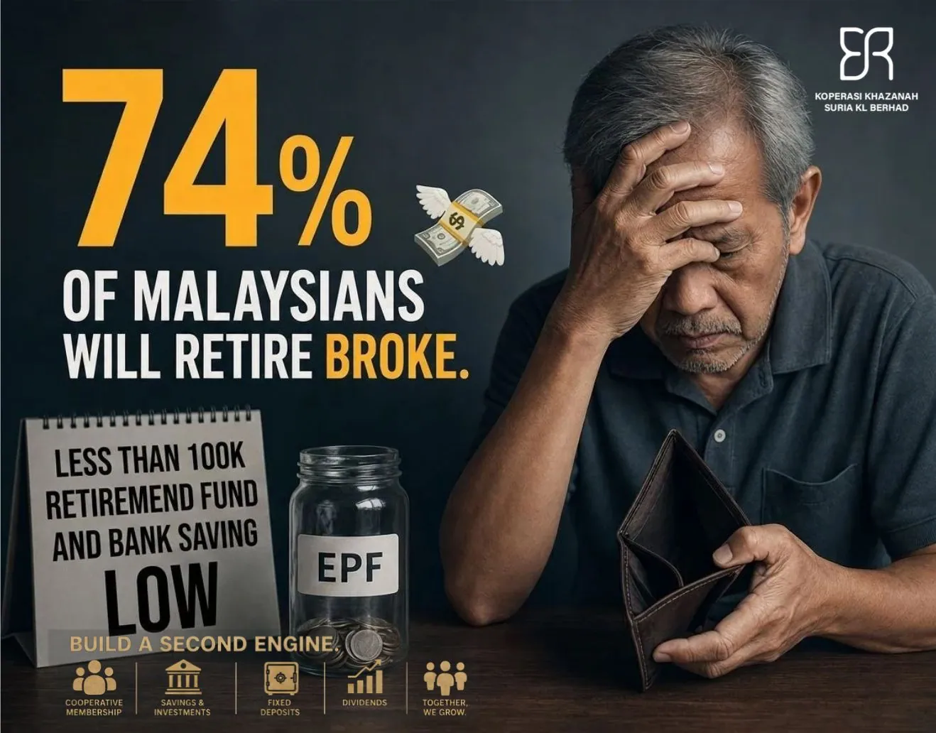 KKSB Responds to Malaysia's Retirement Wake-Up Call: "EPF Alone Was Never the Plan"